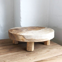 Eka Teak Footed Tray