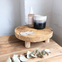 Eka Teak Footed Tray