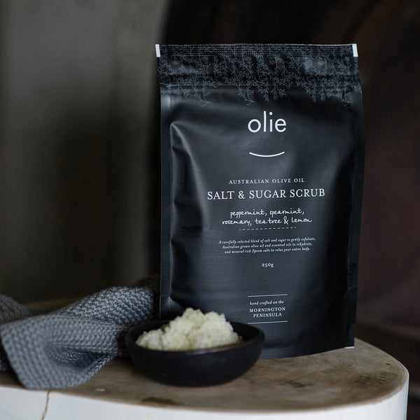 Olieve & Olie Salt + Sugar Scrub