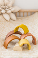 Kiin. Silicone Rainbow Stacking Toy