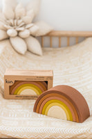 Kiin. Silicone Rainbow Stacking Toy
